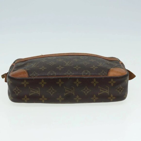 LOUIS VUITTON Monogram Compiegne 28 Clutch Bag M51845 LV Auth 83111 - Picture 7 of 14